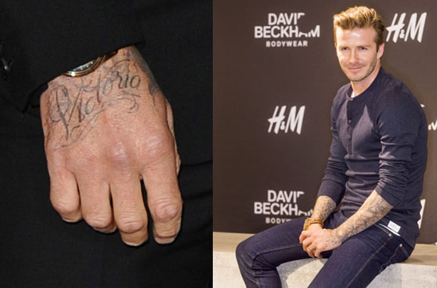 David Beckham tattoo David Beckham tattoo