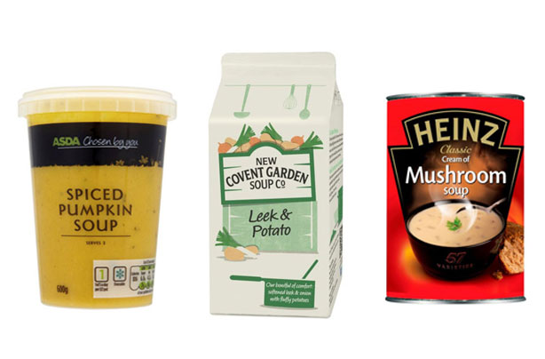 Soups: best and worst revealed