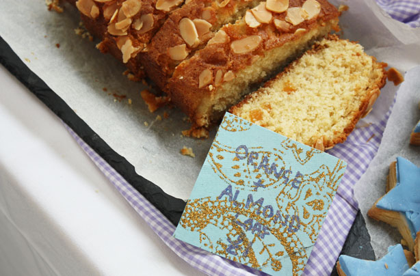 Orange and almond loaf Orange and almond loaf