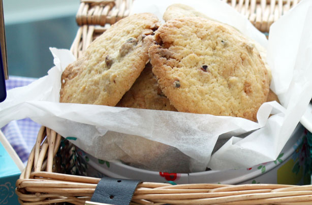 Pistachio and white chocolate cookies Pistachio and white chocolate cookies