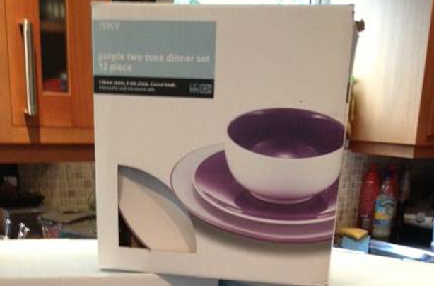 Tesco price glitch: 12 piece crockery set, worth £18, just 56p