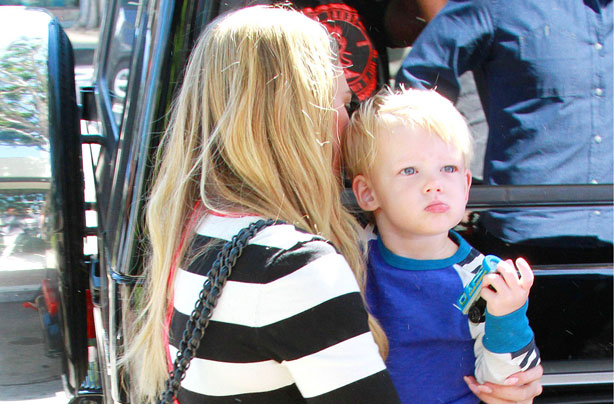 Celebrities with their kids