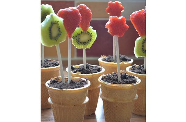 Fruit flowerpots
