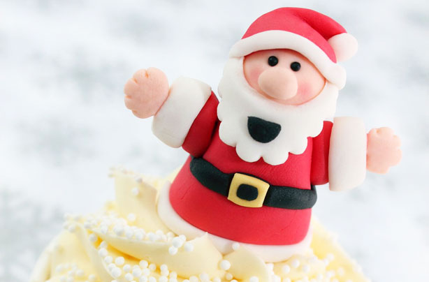 How To Make Xmas Cake Toppers