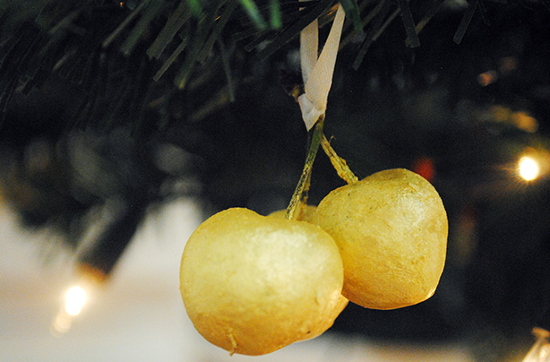 Edible Christmas decorations