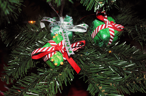 Edible Christmas decorations: a Christmas tree you can eat ...