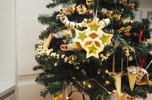 Edible Christmas decorations