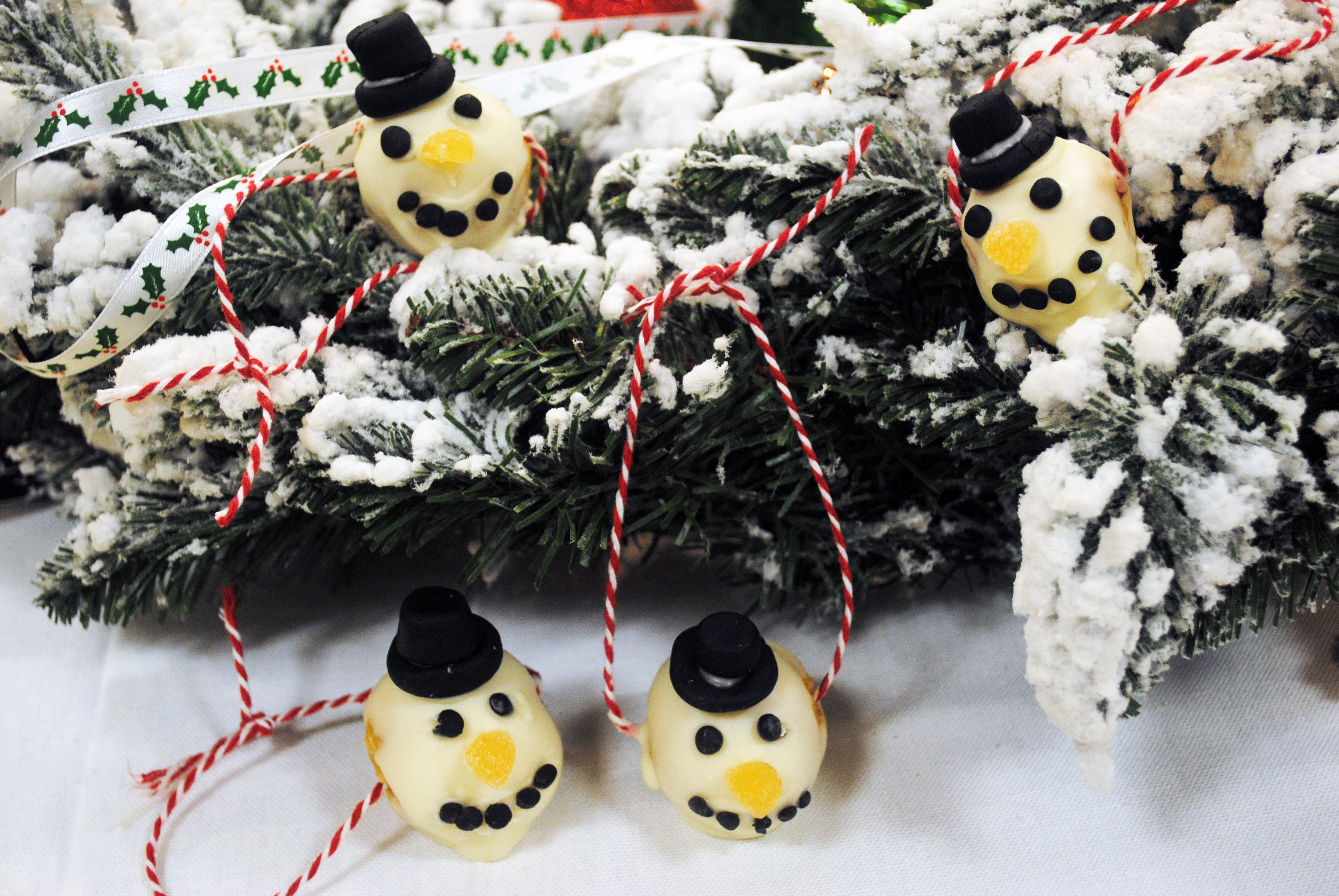 Snowman cake pop decorations - goodtoknow