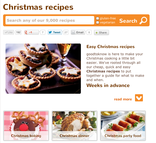 easy Christmas recipes including ideas for Christmas baking, Christmas ...