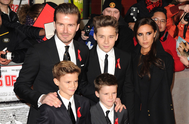 The Beckham family album