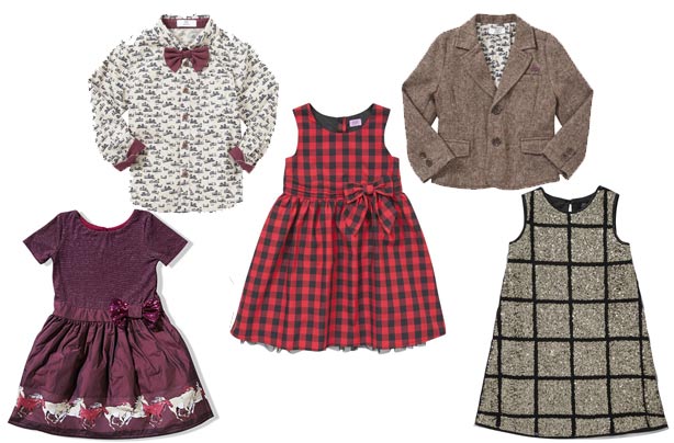 Kids' Christmas party outfits