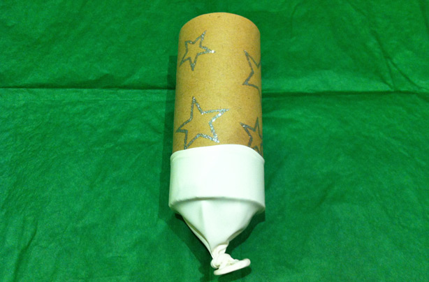 Confetti launcher craft: How to. Confetti launcher craft: Homemade handheld confetti cannon