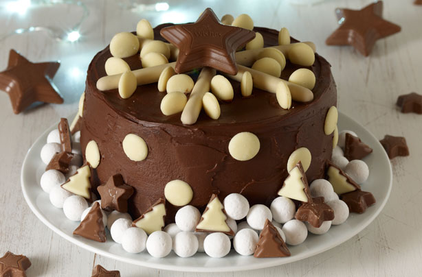 Frances Quinn's chocolate snowflake cake Frances Quinn's chocolate snowflake cake