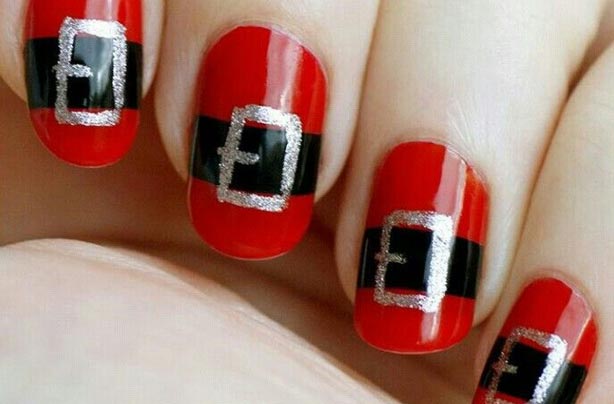 Christmas nail art Christmas nail art