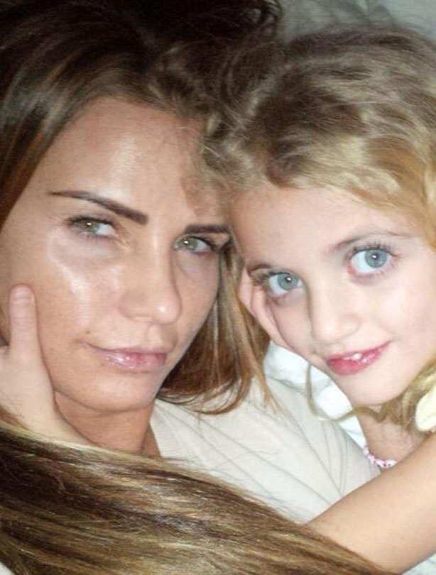 Katie Price and Princess Katie Price and Princess