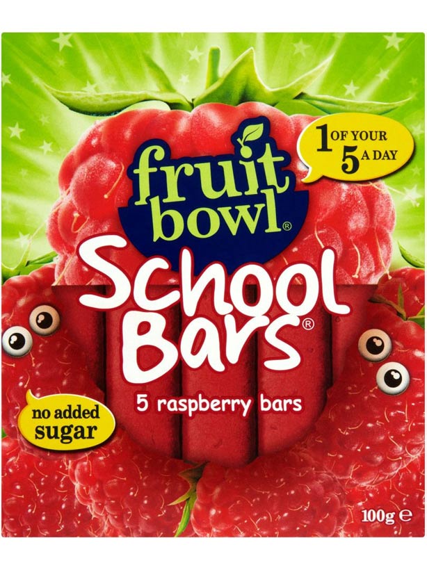 Fruit Bowl School Bars Raspberry Fruit Bowl School Bars Raspberry