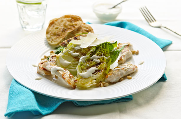 Warm chicken Caesar salad Warm chicken Caesar salad