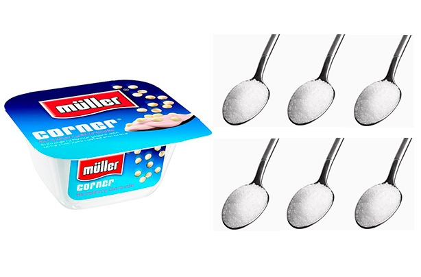 Muller Crunch Corner Strawberry Shortcake Yogurt Muller Crunch Corner Strawberry Shortcake Yogurt