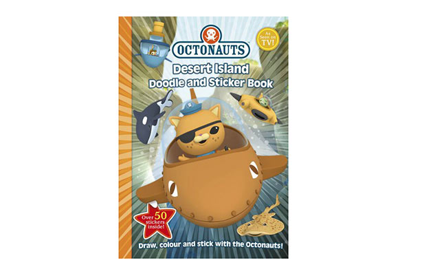 Octonauts Desert Island Doodle Sticker Octonauts Desert Island Doodle Sticker