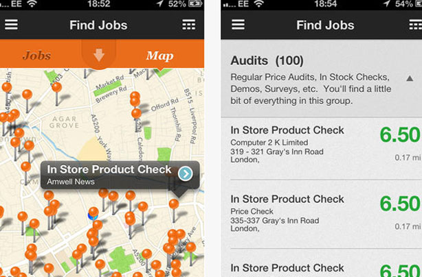 Money saving apps: Field Agent Money saving apps: Field Agent