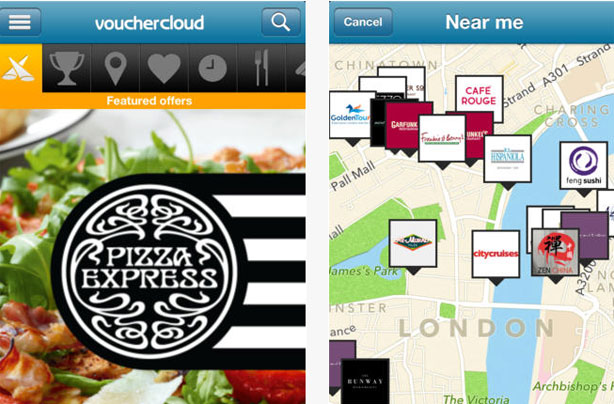 Money saving apps: Vouchercloud Money saving apps: Vouchercloud