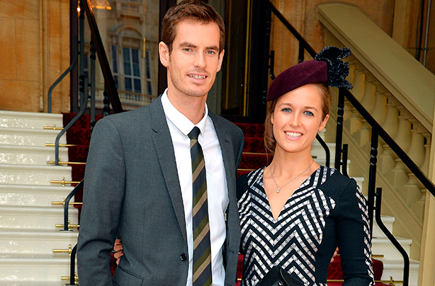 Andy Murray and Kim Sears