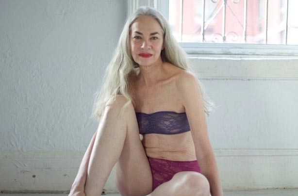 American Apparel proves sexy has no expiration date, with 62-year-old lingerie model