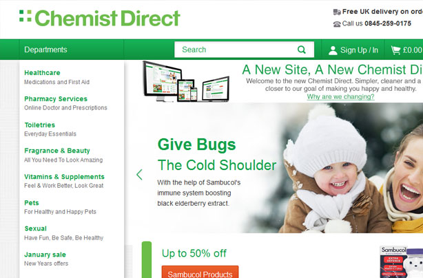 Top 10 bargain websites: Chemist Direct Top 10 bargain websites: Chemist Direct