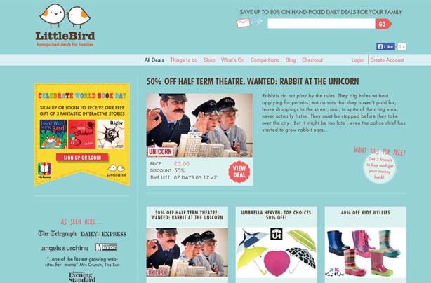 Top 10 bargain websites: LittleBird Top 10 bargain websites: LittleBird