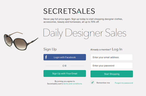 Top 10 bargain websites: SecretSales Top 10 bargain websites: SecretSales