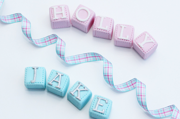 Fondant name blocks Fondant name blocks