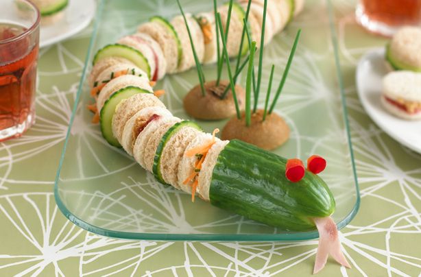 Snake sandwiches