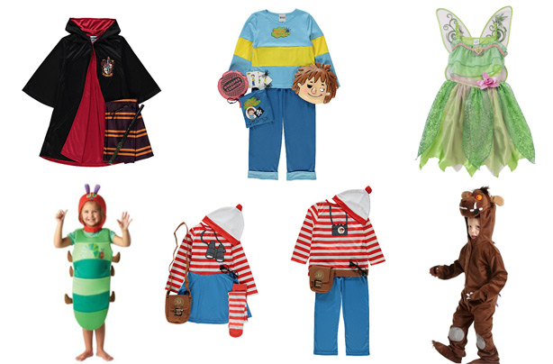 Storybook character costumes for kids