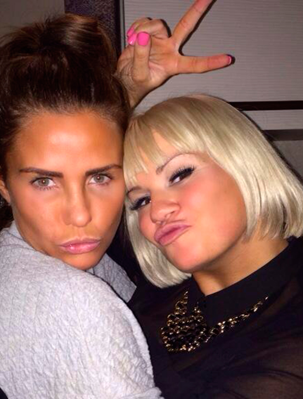 Kerry Katona and Katie Price Kerry Katona and Katie Price
