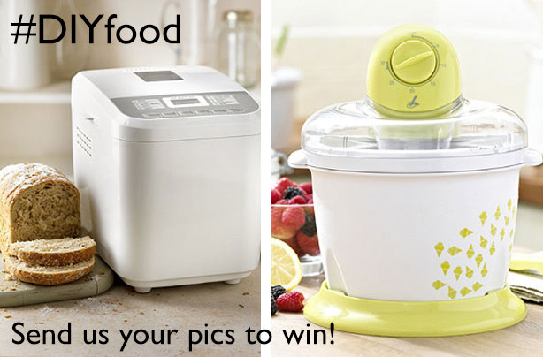 Win! Lakeland Bread Maker and Ice Cream Maker with your #DIYfood 