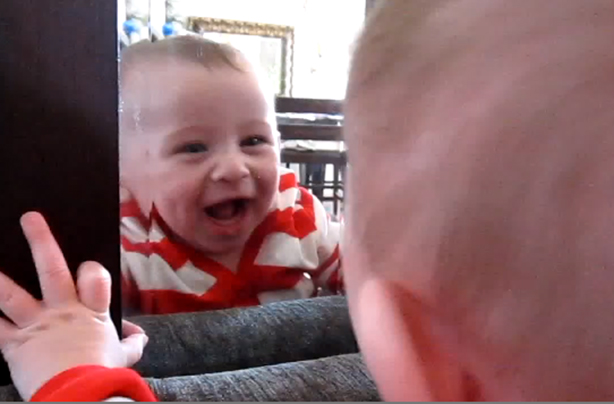 Baby reflection