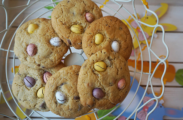 Mini egg biscuits Mini egg biscuits