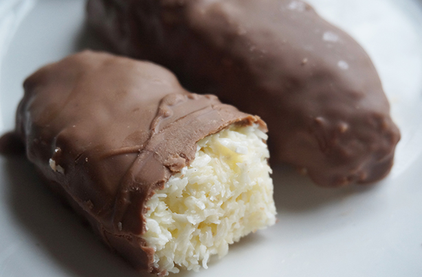 Homemade bounty bar