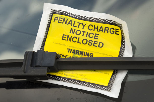 Car parking ticket