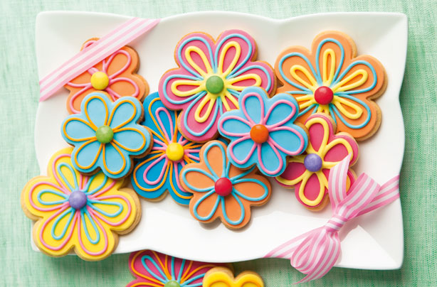 Flower cookies Flower cookies