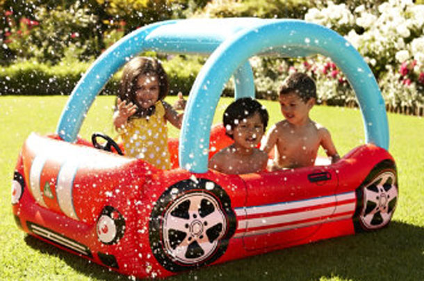 Best (and cheapest) paddling pools: Debenhams ELC Red Racing Paddling Pool Best (and cheapest) paddling pools: Debenhams ELC Red Racing Paddling Pool