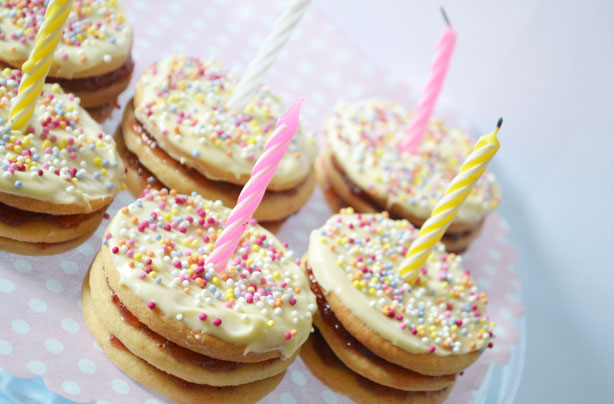 Biscuit birthday cakes Biscuit birthday cakes