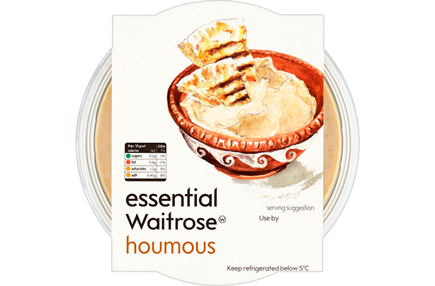 Essential Waitrose Houmous 230g Essential Waitrose Houmous 230g