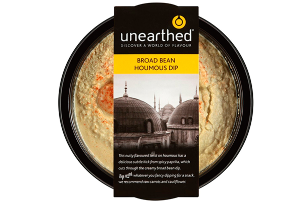 Unearthed Broad Bean Houmous Dip 170g Unearthed Broad Bean Houmous Dip 170g
