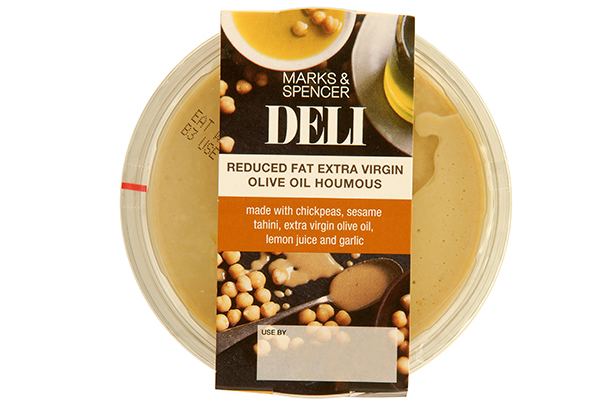 Marks & Spencer Reduced Fat Extra Virgin Olive Oil Houmous 300g Marks & Spencer Reduced Fat Extra Virgin Olive Oil Houmous 300g