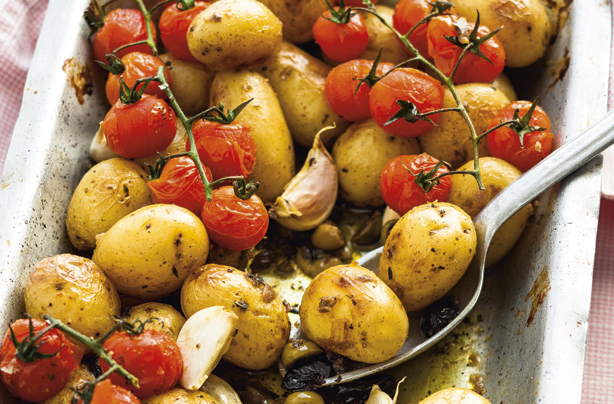 Mediterranean roast potatoes