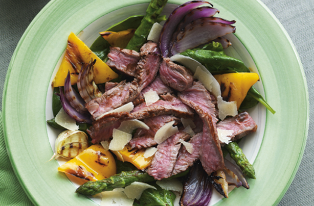Hot steak salad Hot steak salad