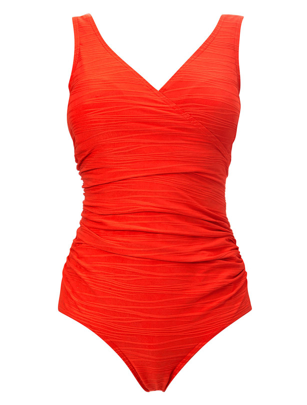 Red swimsuit by Wallis £24 Red swimsuit by Wallis £24
