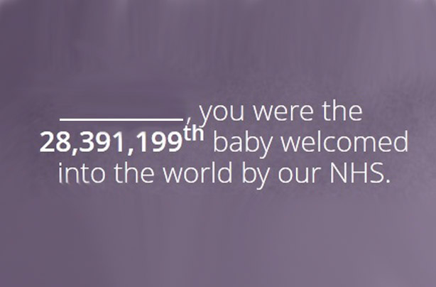 NHS baby number