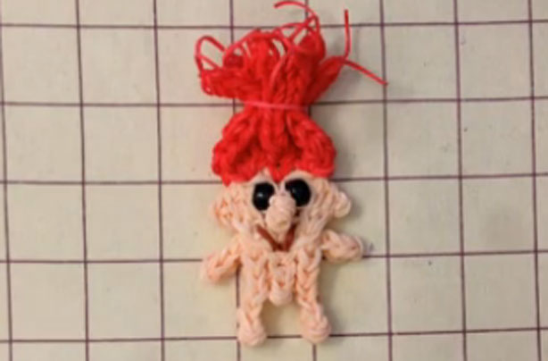 Loom band ideas: Loom band troll Loom band ideas: Loom band troll